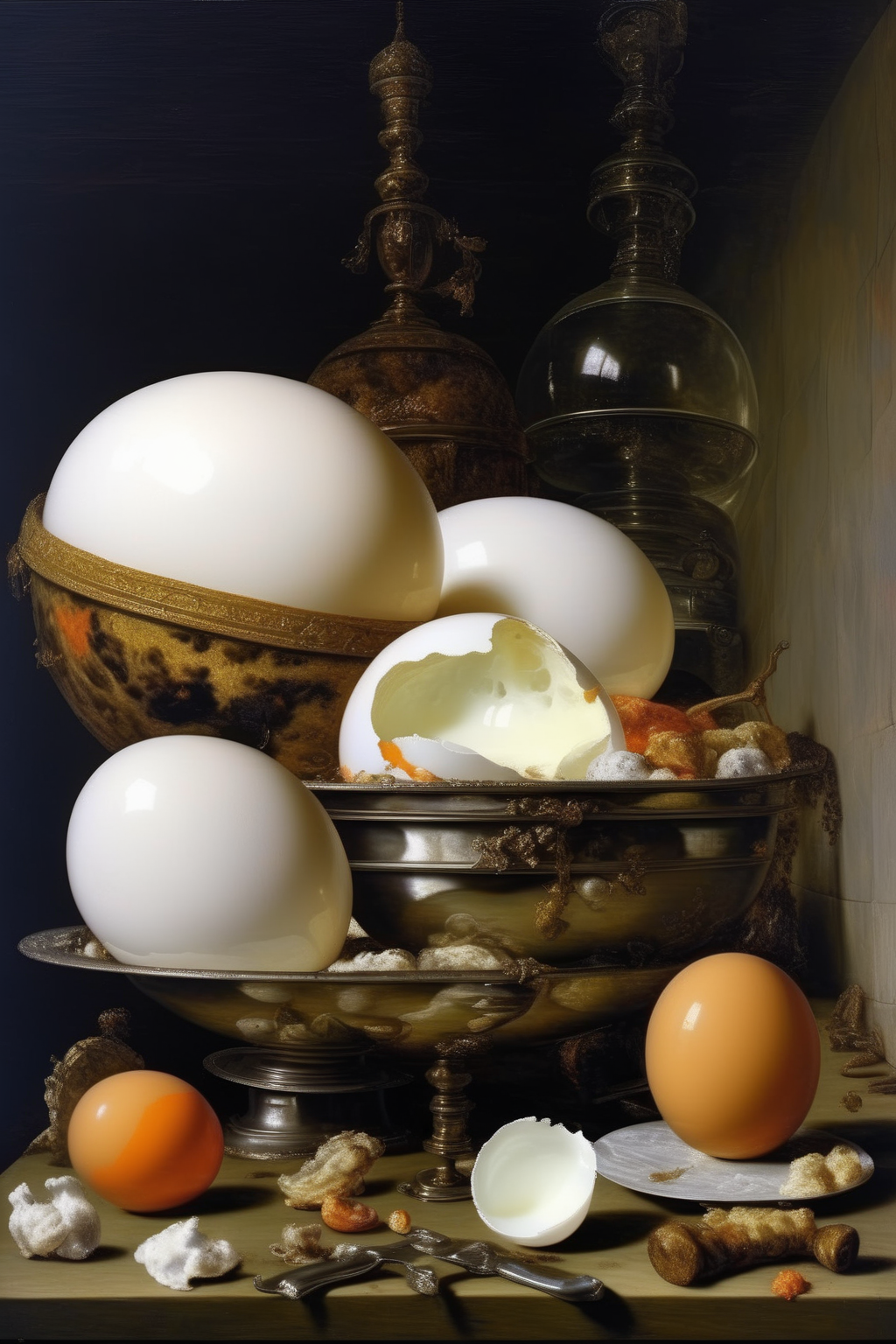 00053-888664656-_lora_Pieter Claesz Style_1_Pieter Claesz Style - A 1628 dutch still life painting by Willem Claesz. Heda of a huge white egg.png